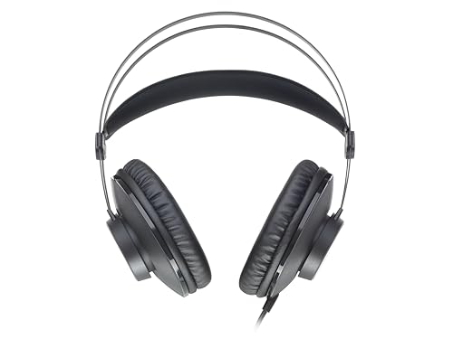 AKG Pro Audio K72 Over-Ear, Closed-Back, High-Sensitivity, High Output 40mm drivers, Studio Professional Headphone. Also Great for Portable Devices. Black.