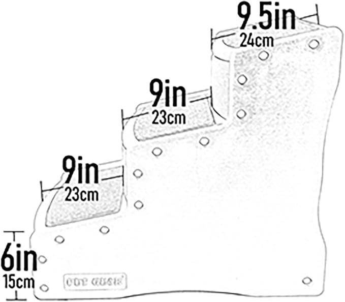 Pet Gear Easy Step III Pet Stairs, Sea Foam | 3 Step, For Cats/Dogs, Removable Washable Carpet Treads, Supports 150 Pounds, No Tools Required