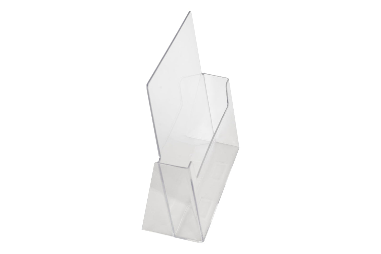 Dazzling Displays Clear Acrylic 8.5 x 11 Brochure Holder - Magazine Rack and Flyer Holder for Professional Use in Office, Reception, and Trade Shows
