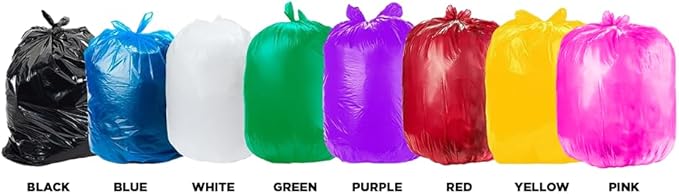 Ultrasac Heavy Duty 55 Gallon Clear Trash Bags