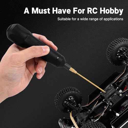 INJORA Electric Screwdriver Cordless with USB Cable, Power Screwdriver, RC Car Tools Set For 1/10 1/18 1/24 RC Crawler Car