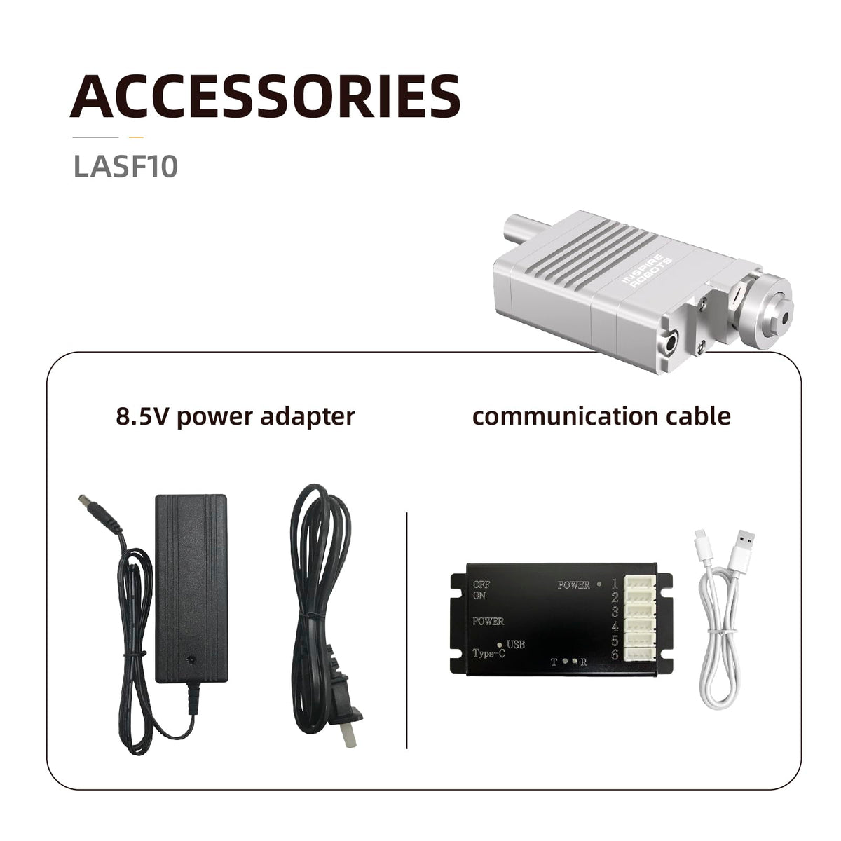 High Precision Micro Linear Servo Actuator with Force Control Sensor,Stroke 10mm,Force 7lbs(31.5N), Speed 62mm/s | for Robotics,Industrial Automation,Medical and Healthcare Equipment|LASF10-104D