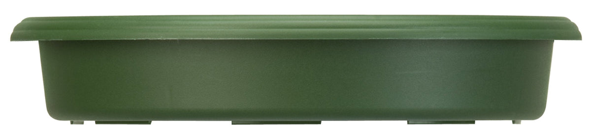 The HC Companies Panterra Deep Clip-On Planter Saucer 10-Inch Flower Pot Drip Trays for Planters, Pairs w/ 10" Green Panterra Planter PA.10000B71 | Green (SPN10000B71)