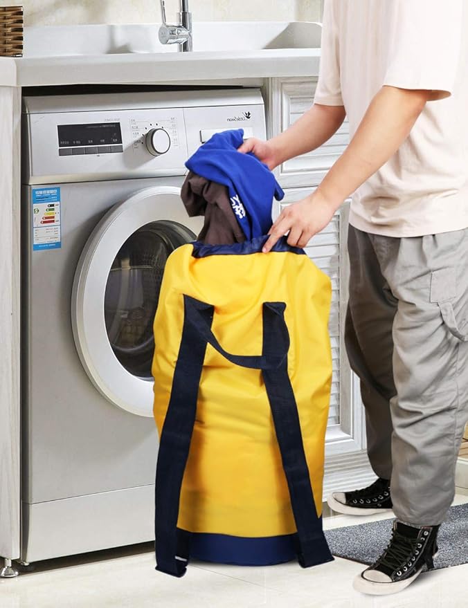 Dalykate Backpack Laundry Bag, Laundry Backpack