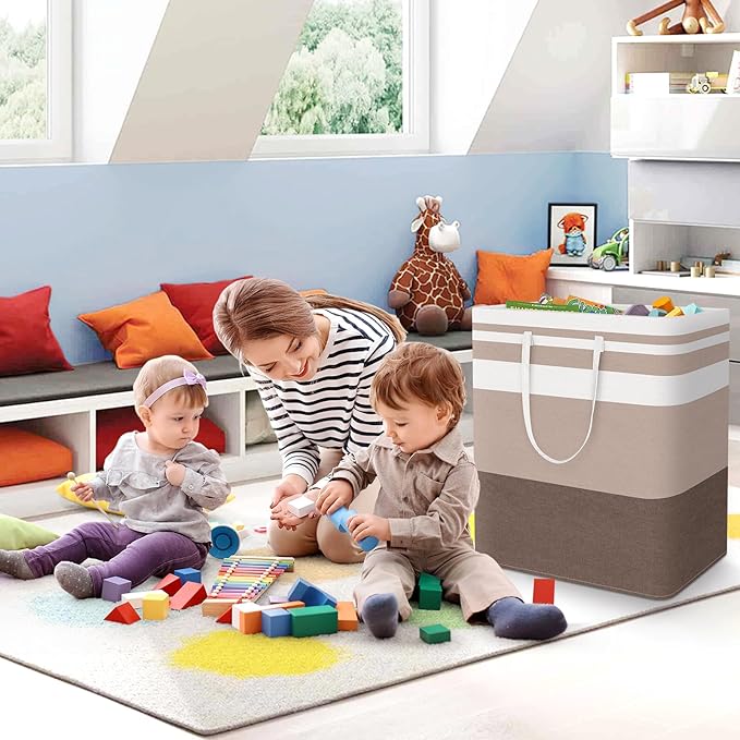 StorageRight Large Collapsible Laundry Basket Hamper
