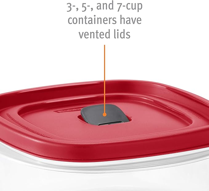 Rubbermaid 60-Piece Food Storage Containers