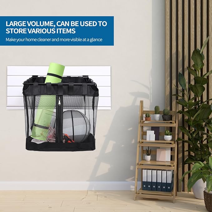 4Pcs Large Slatwall Baskets Mesh Slatwall Baskets