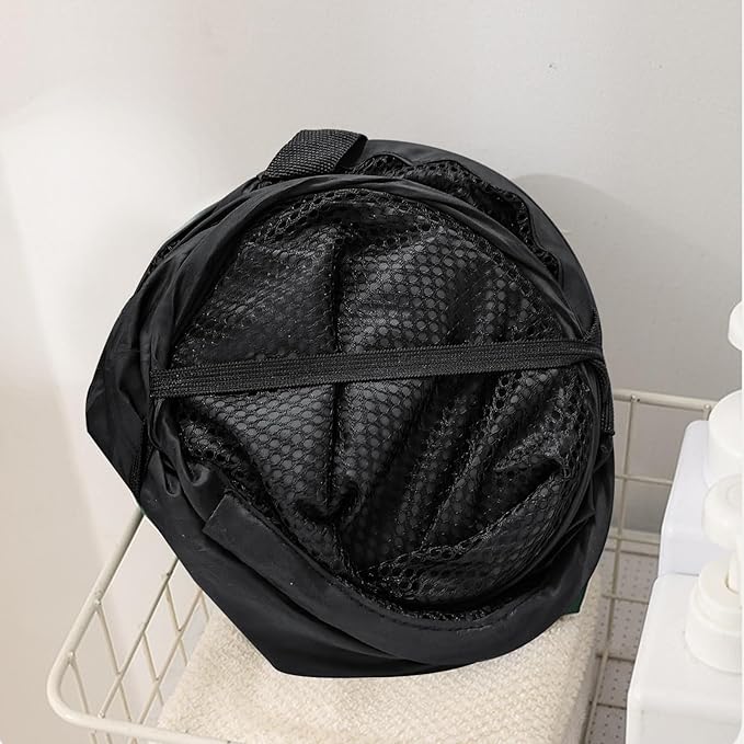 Collapsible Mesh Pop Up Laundry Hamper 2Pack Foldable Laundry Basket