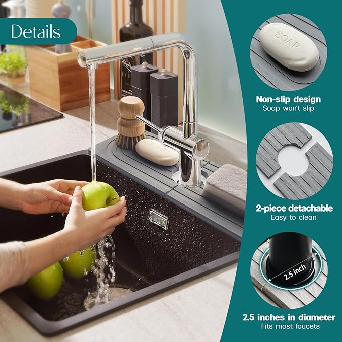 Faucet Mat for Kitchen Sink