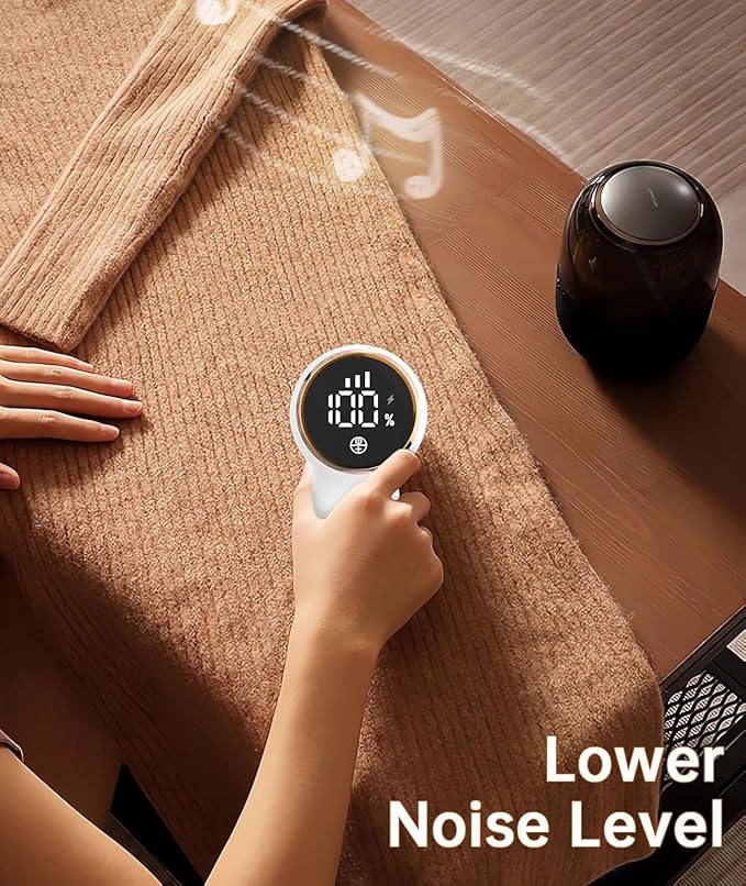 Rechargeable Fabric Shaver, Lint Remover, 3-Speed Sweater Shaver