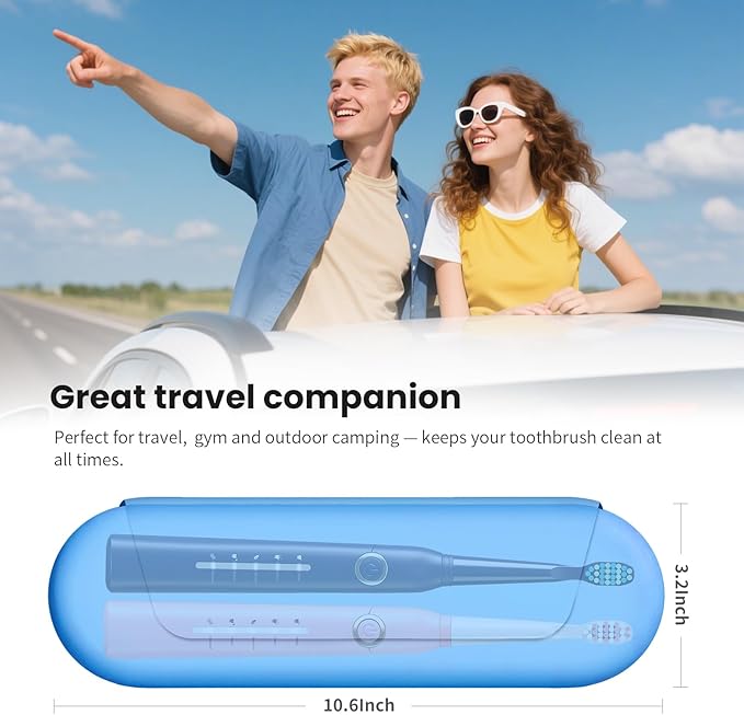 Silicone Electric Toothbrush Travel Case, Manual Toothbrush Travel Cover