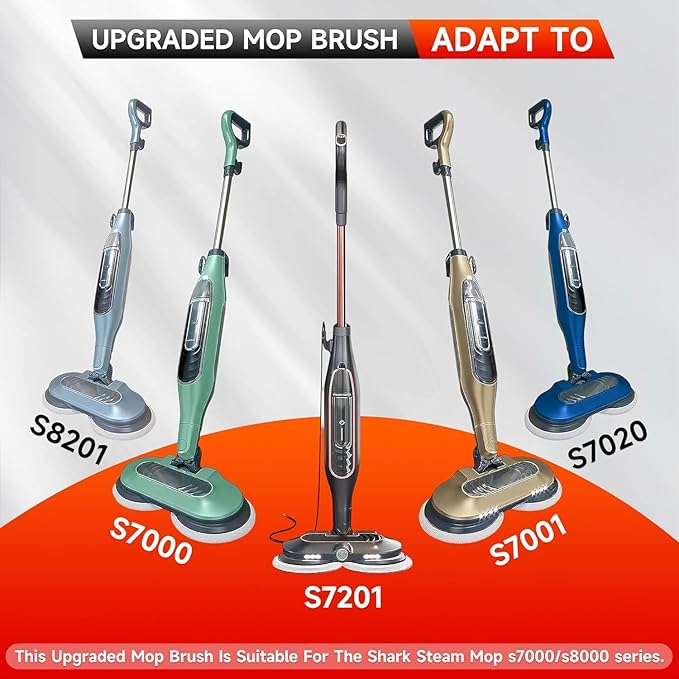 Steam Mop Pads Replacement Brush Head