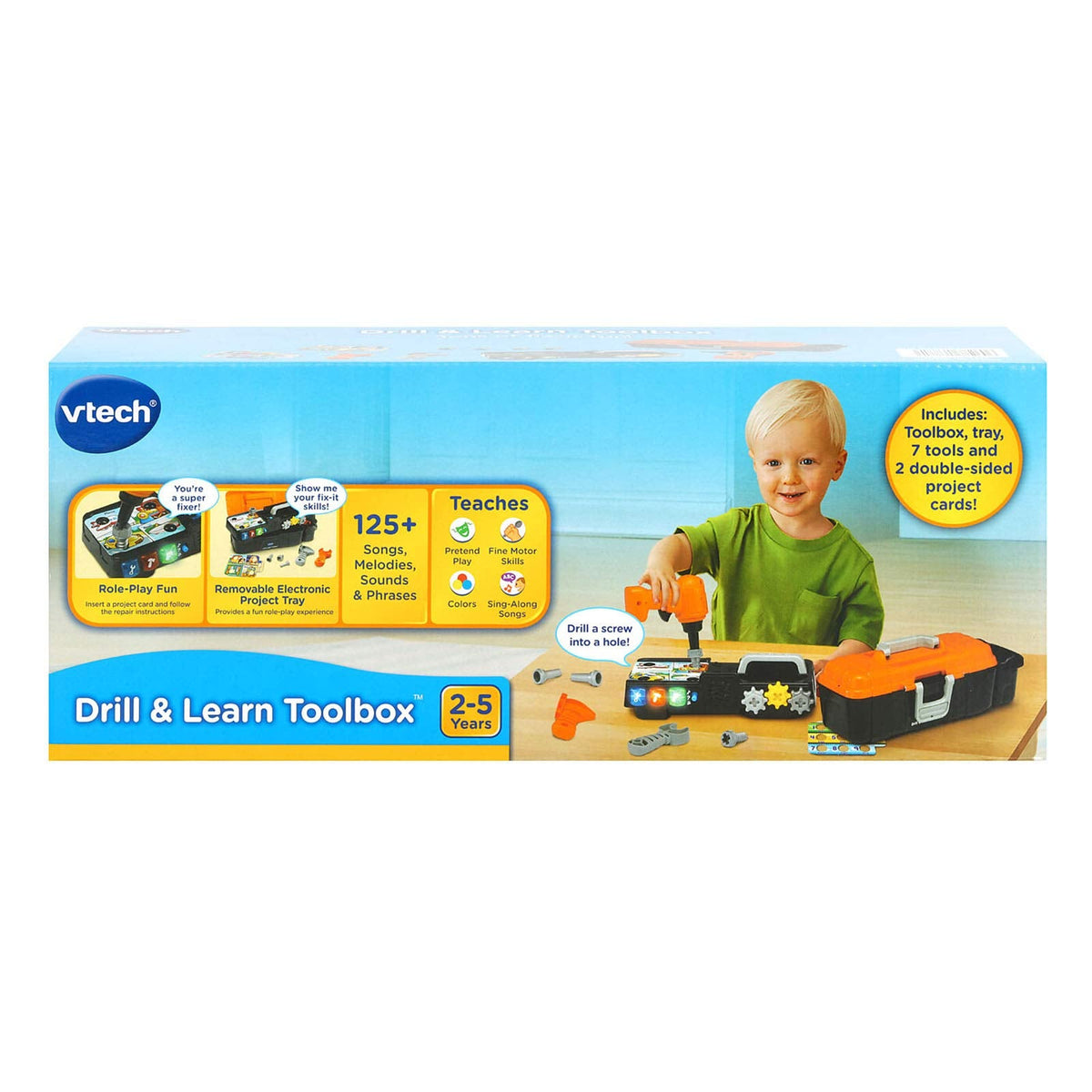 VTech Drill and Learn Toolbox , Orange