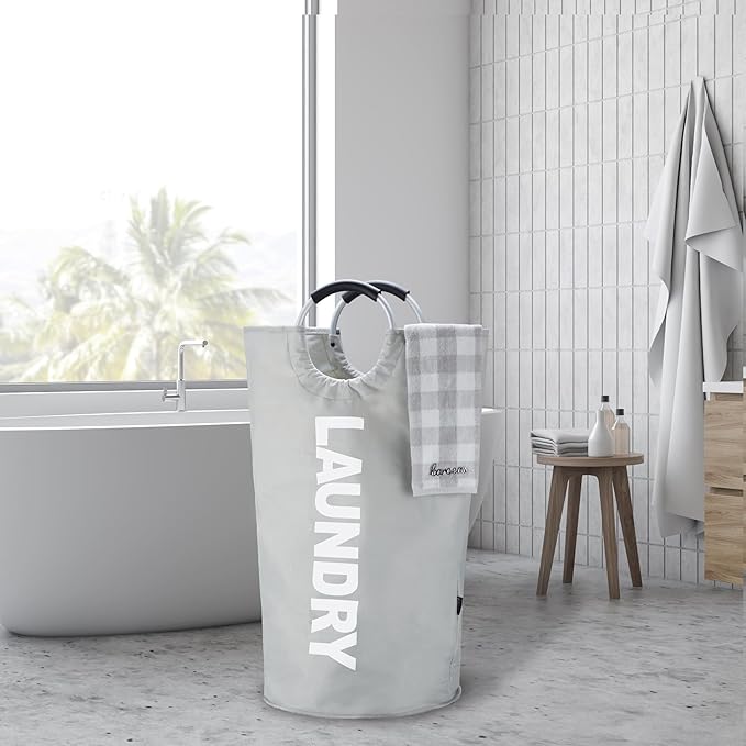 Caroeas 100L Laundry Basket, Large Laundry Hamper, Laundry Bag