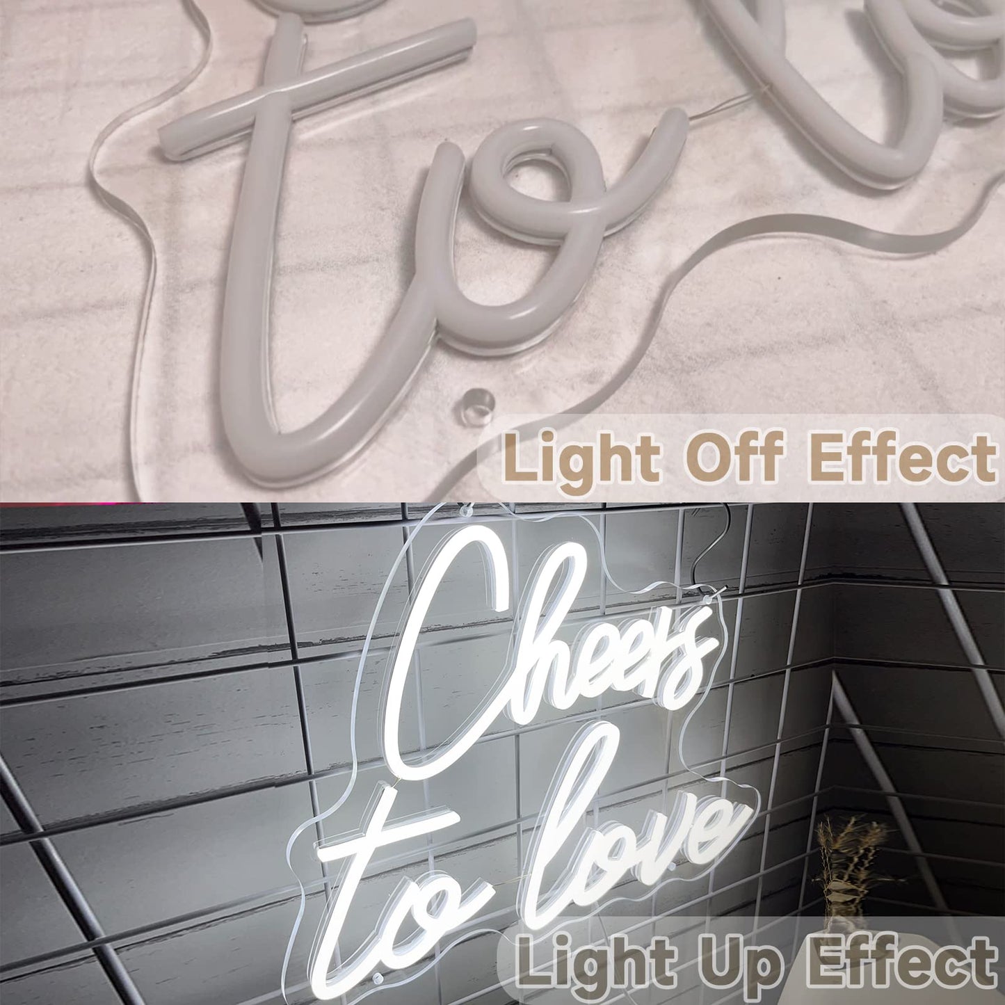 Its a Love Story Neon Sign, Warm White USB Led Light Up Signs for Bedroom Aesthetic Birthday Wedding Party Gift Boyfriend Girlfriend Lover Women Men Room Bathroom Decoration Gift, 15.7 x 11.8 Inch