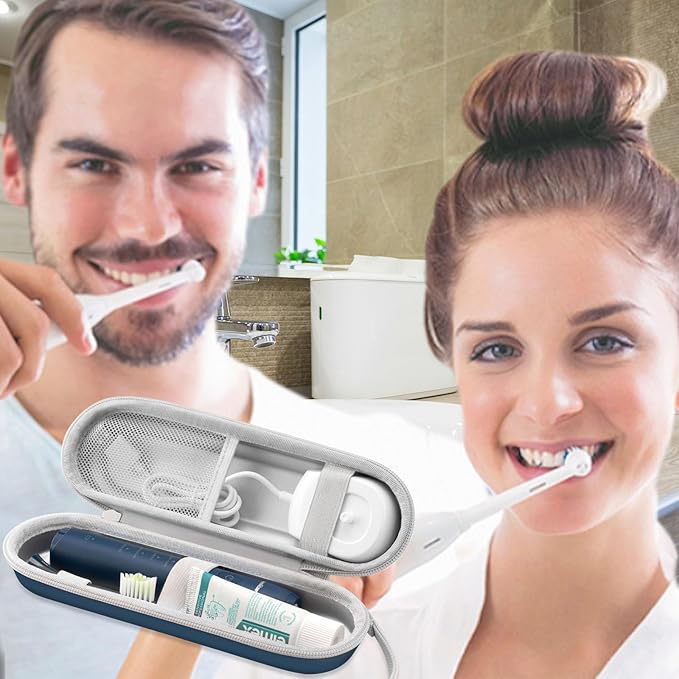 Toothbrush Travel Case for Oral B/Oral-B Pro 1000 1500 5000 7000 & Philips