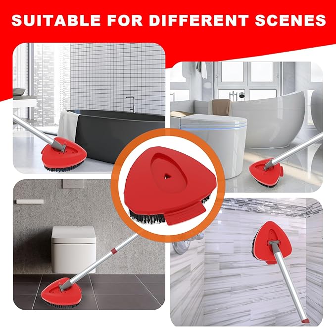 2 Pack Upgrade Scrub Brush Replace Heads Compatible