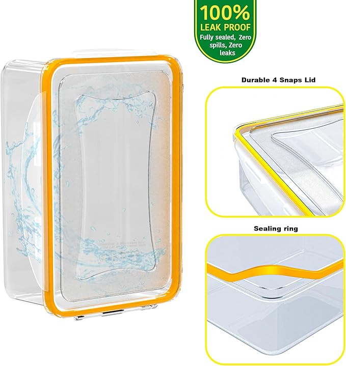 40 Pcs Food Storage Containers