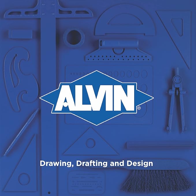 ALVIN 2342 Comfort Curve Dusting Brush, 100% Horsehair and Wood Handle