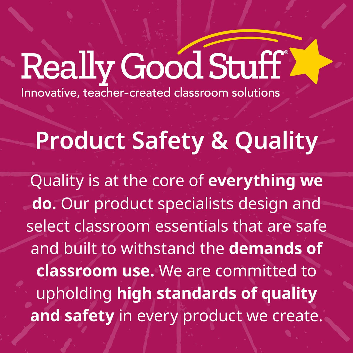 Really Good Stuff Slant and Stand Set of 6