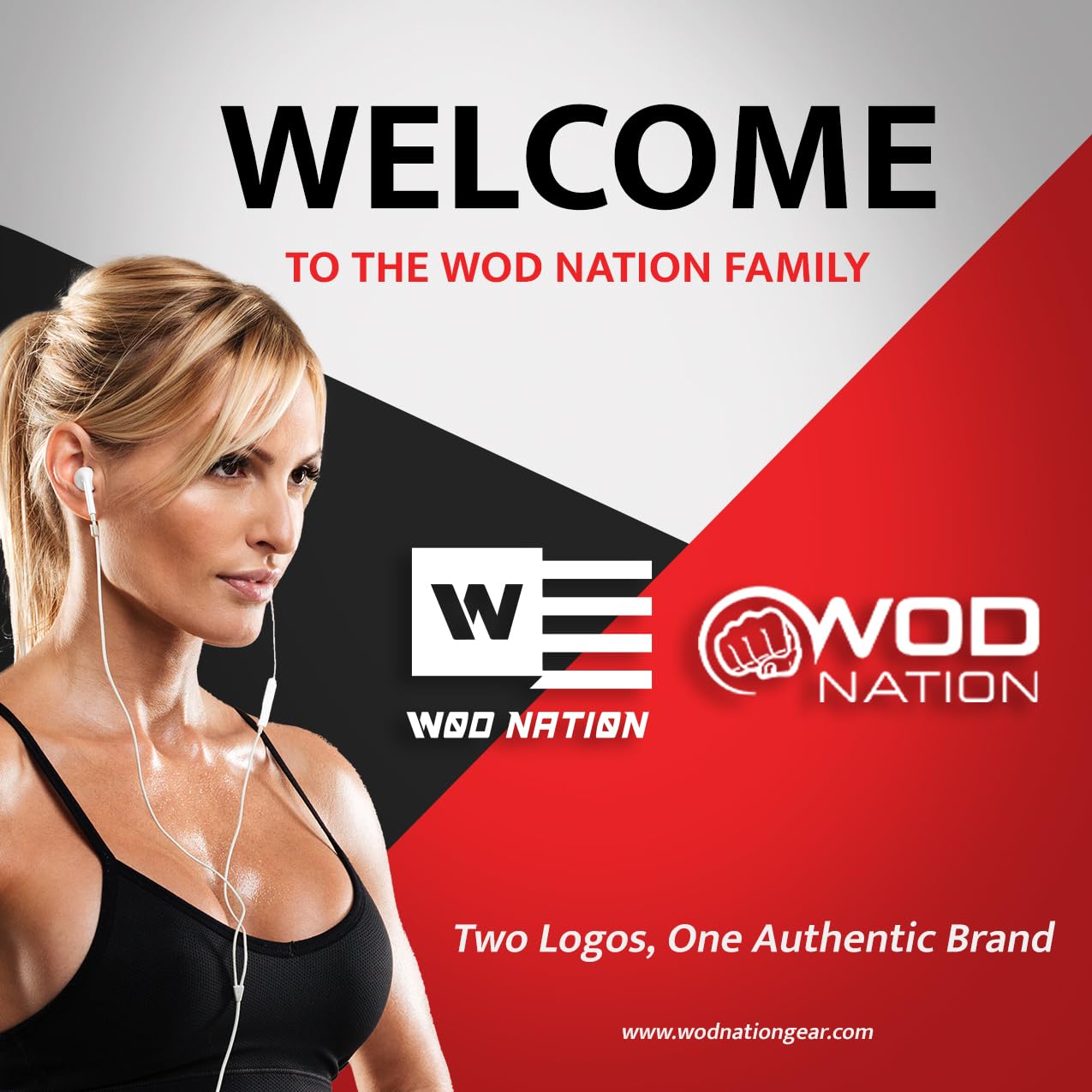 WOD Nation Weighted Jump Rope for Women & Men - 1 Pound (1LB) Adjustable Heavy Speed Jump Rope Handles with Removable Weights 4Crossfit, Cross Training, Boxing.