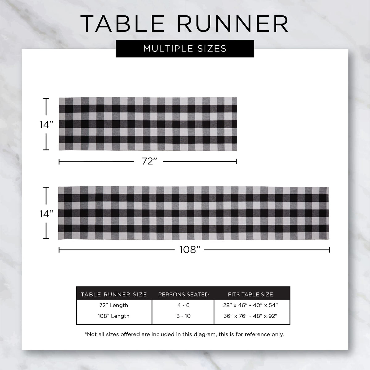 DII Handmade Chindi Tabletop, Reversible and Machine Washable, Table Runner, 14x72, Nautical Blue