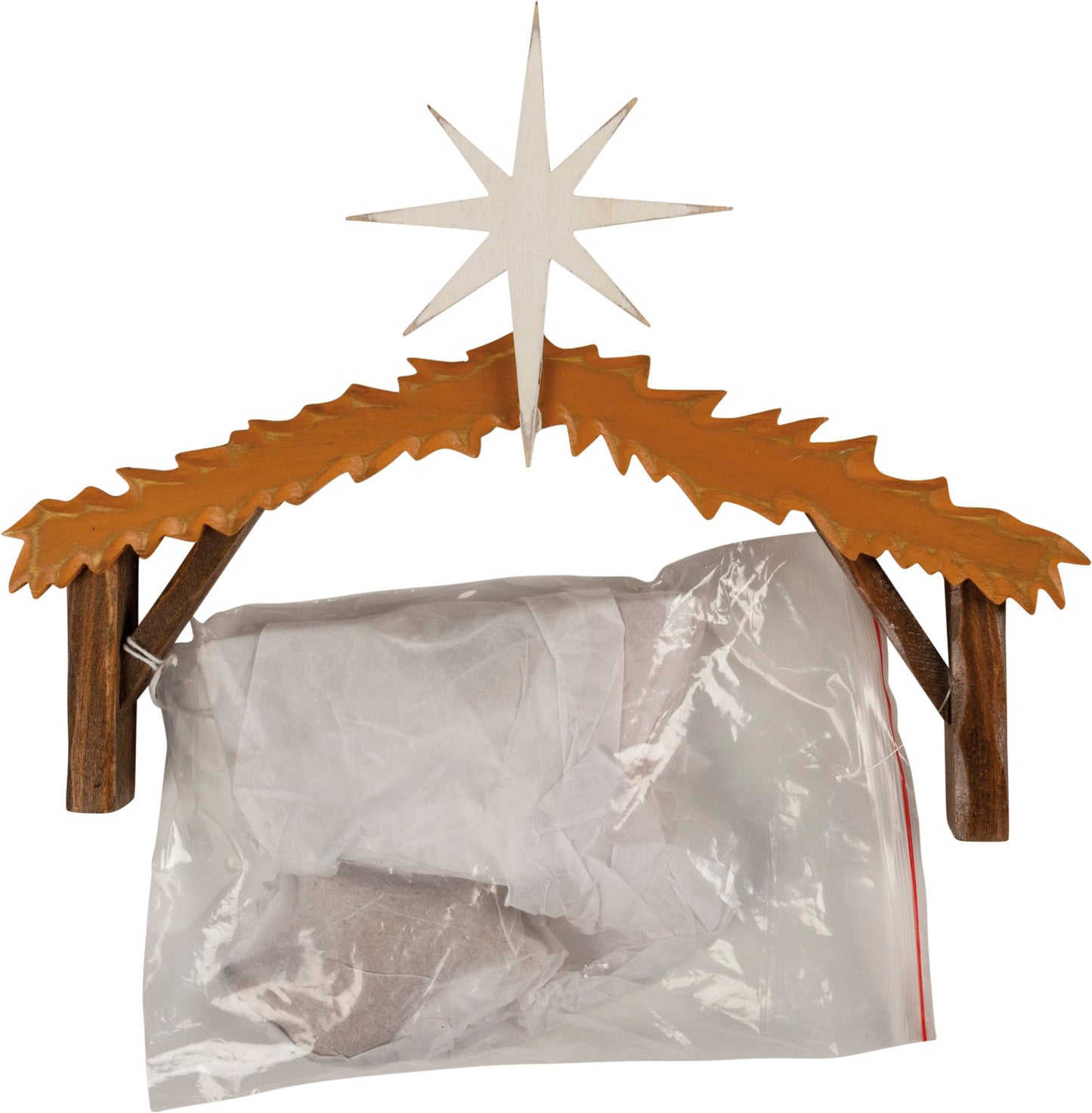 Primitives by Kathy Chunky Sitter Nativity Manger Scene