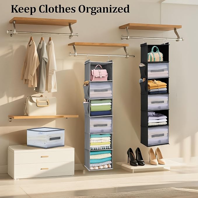 6-Tier Hanging Closet Organizer