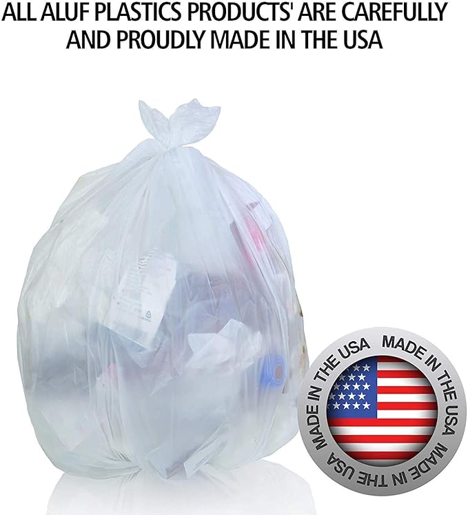 Aluf Plastics 20-30 Gallon Trash Bags Source Reduction Series Value High