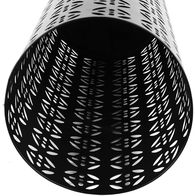 Round Umbrella Organizer Bin, Freestanding Metal Umbrella Holder Umbrella Stand Rack for Entryway, Canes Walking Sticks Holder Rain Collection for Home, Office (M 100x70cm / 39.37x27.56in)