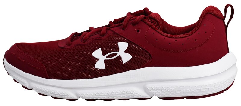 Under Armour Mens Charged Assert 10 Cardinal/Cardinal/White 13 Medium