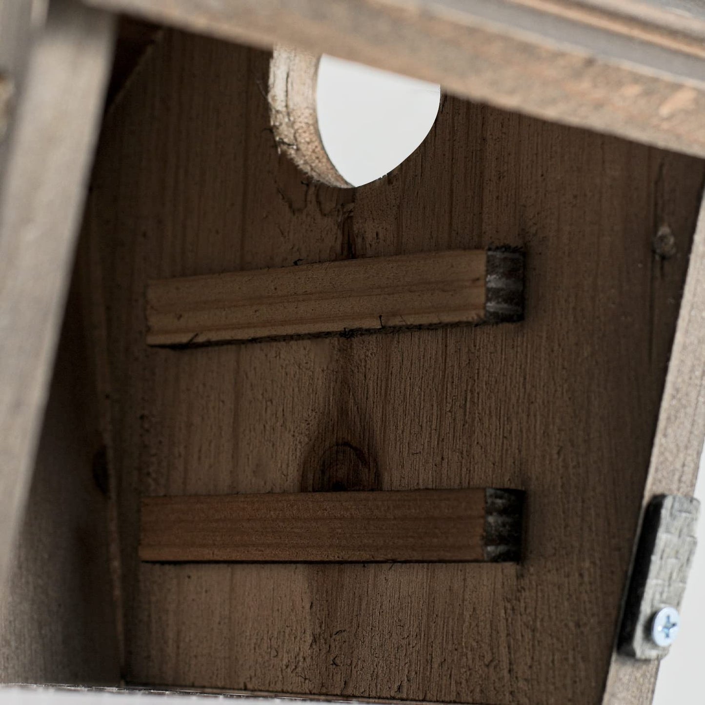 Bird House Black Birdhouse Bird Houses for Outside with Pole Wooden Bird House for Finch Bluebird House Cardinals Hanging Birdhouse Clearance Garden Country Cottages B8-2