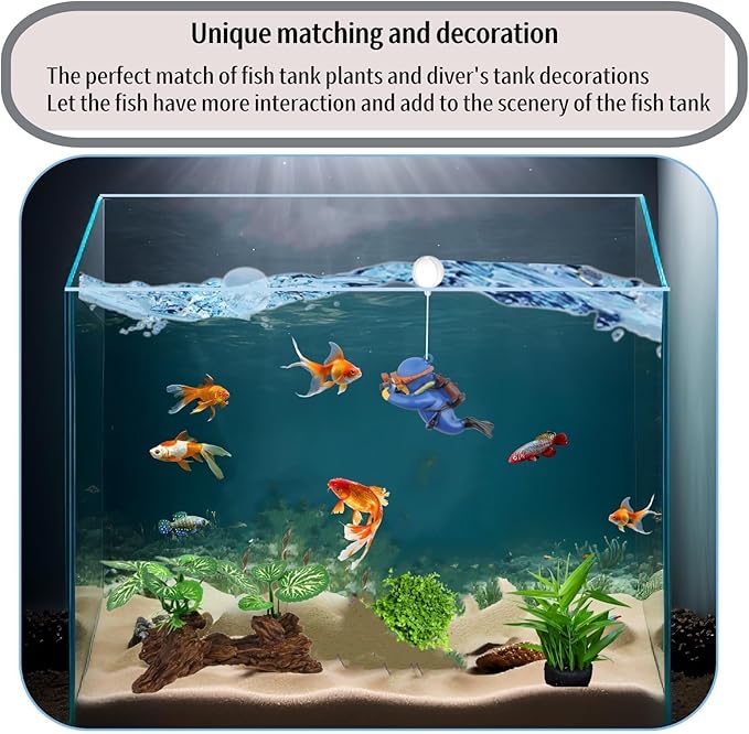 Prettyia Small Driftwood for Aquarium Driftwood Fish Tank Decorations,Aquarium Decor for Fish Tanks & Reptile Terrariumsartificial(Type-A)