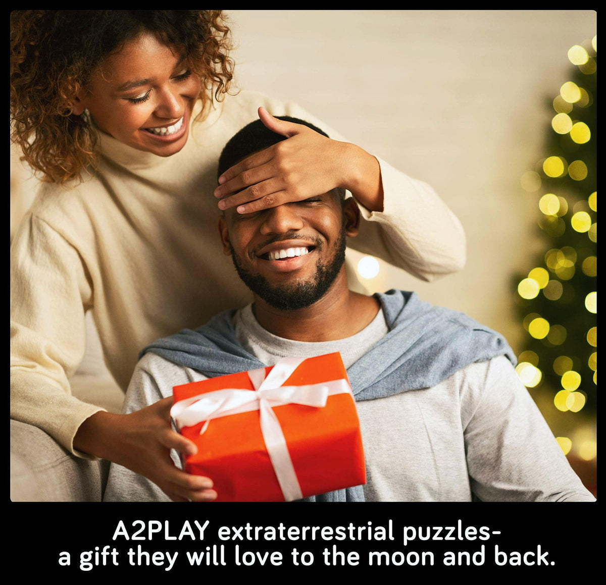 A2PLAY Solar System Space Puzzle for Adults, 1000 Piece Jigsaw Puzzle & Bonus Space Fact Poster, Premium Materials, 27.5 x 19.7 in