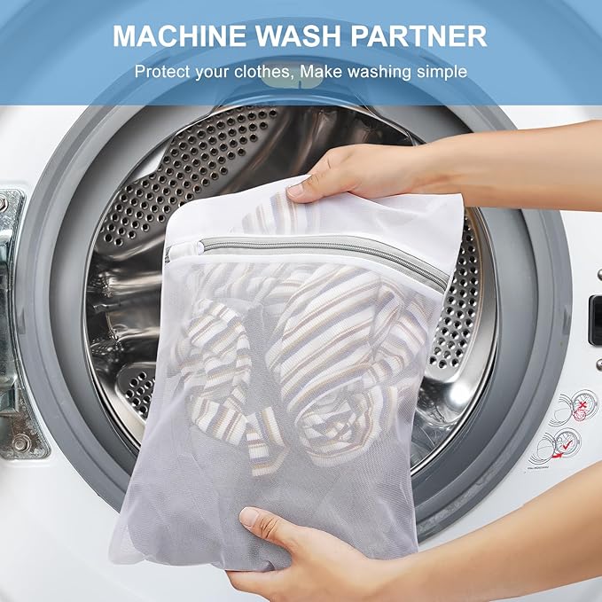 BAGAIL Laundry Bags Mesh Wash Bag