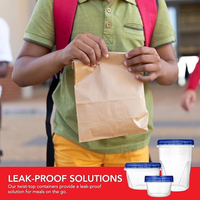 Stock Your Home 32oz Plastic Containers