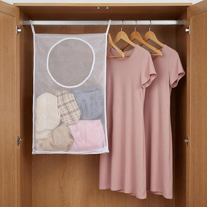 Portable Hanging Laundry Hamper, 28.74 X 18.89 Inches, Over the Door Laundry