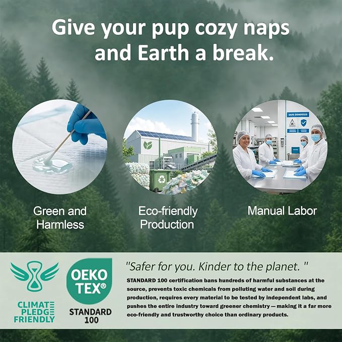 Washable Pee Pads for Dogs, Reusable Puppy Potty Training Pads, Ultra-Absorbent Thick Waterproof Leak-Proof Non-Slip Pads & Mat for Crate, Playpen, Floor, Whelping & Housebreaking , 2 Pack 36"x36"