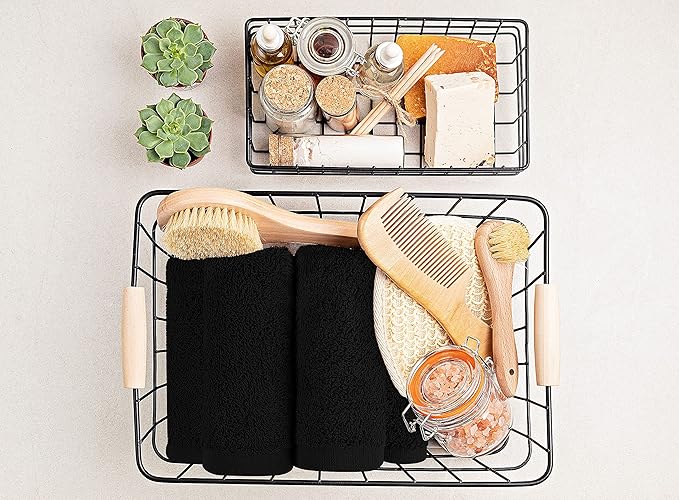 Utopia Towels 12 Pack Cotton Washcloths Set, 100% Ring Spun Cotton, Premium