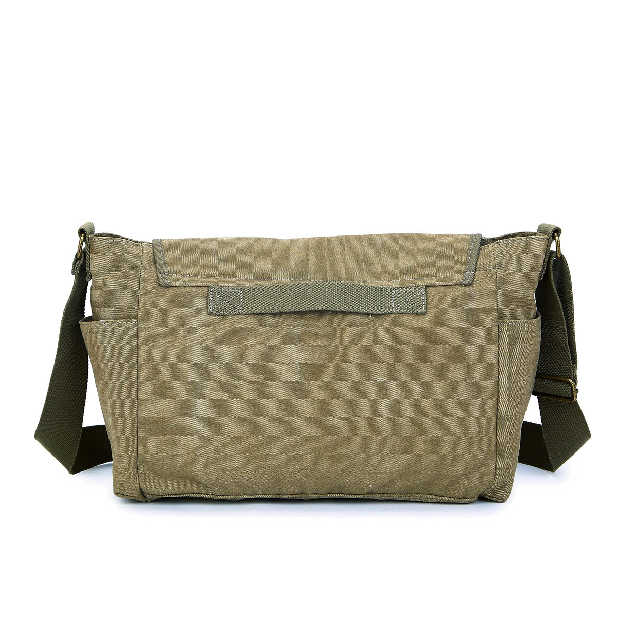 Sechunk Canvas Large Messenger Bag Shoulder bag Cross body bag Crossbody Bag
