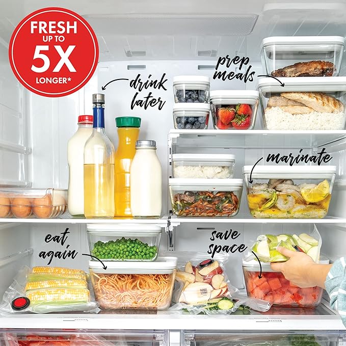 ZWILLING Fresh & Save Glass Airtight Food Storage Container, Meal Prep Container - Large