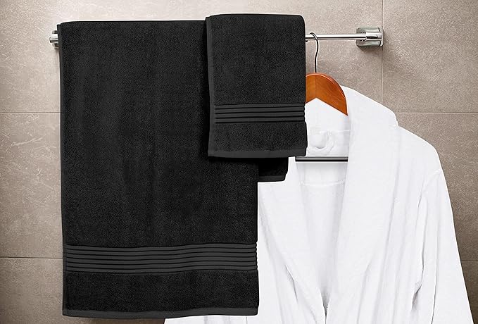 Utopia Towels 8 Piece Premium Towel Set, 2 Bath, 2 Hand, and 4 Washcloths