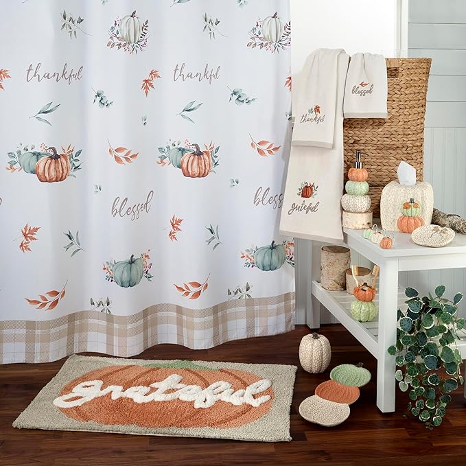 Avanti Linens - Shower Curtain Hooks, Fall Home Decor
