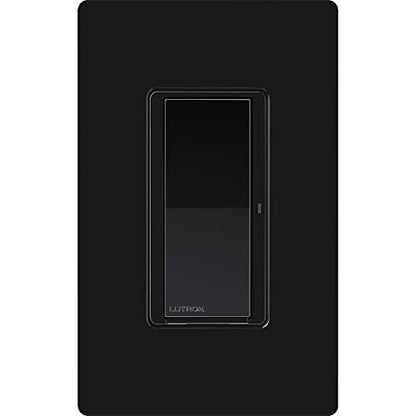 Lutron Claro Smart Light Switch for Caseta Lighting, for LED Lights, Fans, 5 Amp, Single-Pole/3-Way, Neutral Required, DVRF-5NSS-WH-2, White, 2 Pack