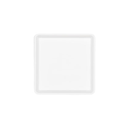 LannuMet 10pcs Plastic 6" Square Plant Saucer Drip Tray Indoors Outdoors Flower Pot Tray
