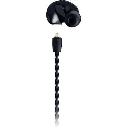 Razer Moray in-Ear Monitor for All-Day Streaming: Clear, Full-Range Audio - Comfortable Fit - Low Profile Design - Sound Isolating Earbuds - Detachable Over-Ear Wire - Custom Ear Tips & Case - Black