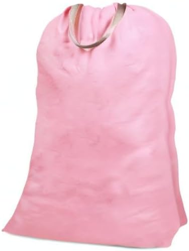 Cotton Canvas Laundry Bag with Handles & Drawstring Straps, Heavy Duty Extra