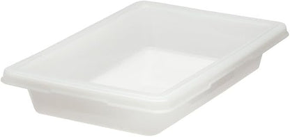 Rubbermaid Commercial Products Food Storage Box, 5 Gallon Capacity, White, for Restaurant/Kitchen/Cafeteria