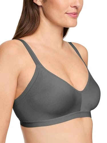 Warners Women's Blissful Benefits Underarm-smoothing With Seamless Stretch Wireless Lightly Lined Comfort Bra