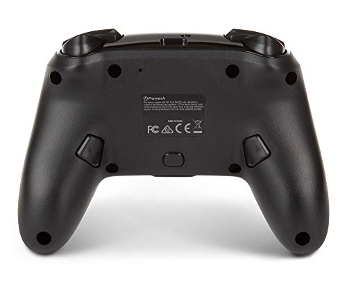 PowerA Enhanced Wireless Controller for Nintendo Switch / Switch 2 / Switch Lite / OLED Model - Black - Gamepad, game controller, Officially Licensed
